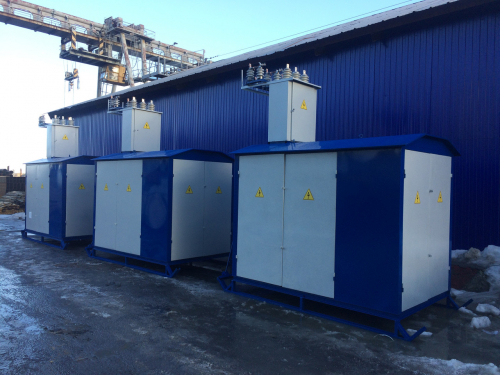 Подстанция КТПН-Т-В/К 160/10/0,4 с РЛНД передвижная тупиковая