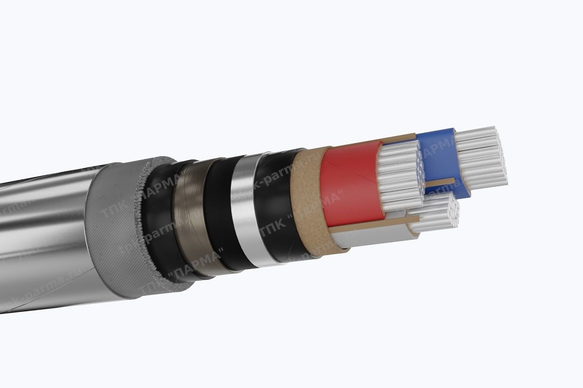 Фотография провода Кабель ААБнлГ 3х185+1х95 - 1кВ