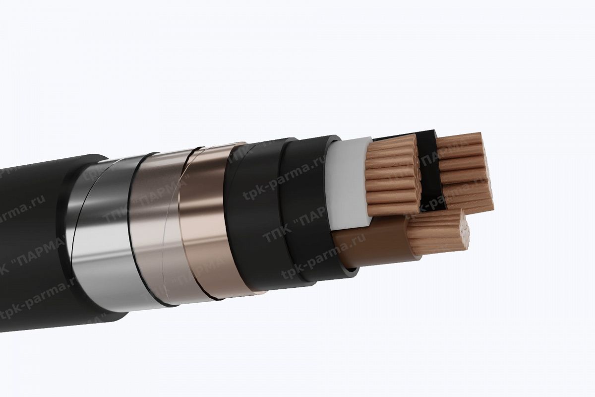 Фотография провода Кабель ВБШвнг(A)-ХЛ 3х70 - 6кВ