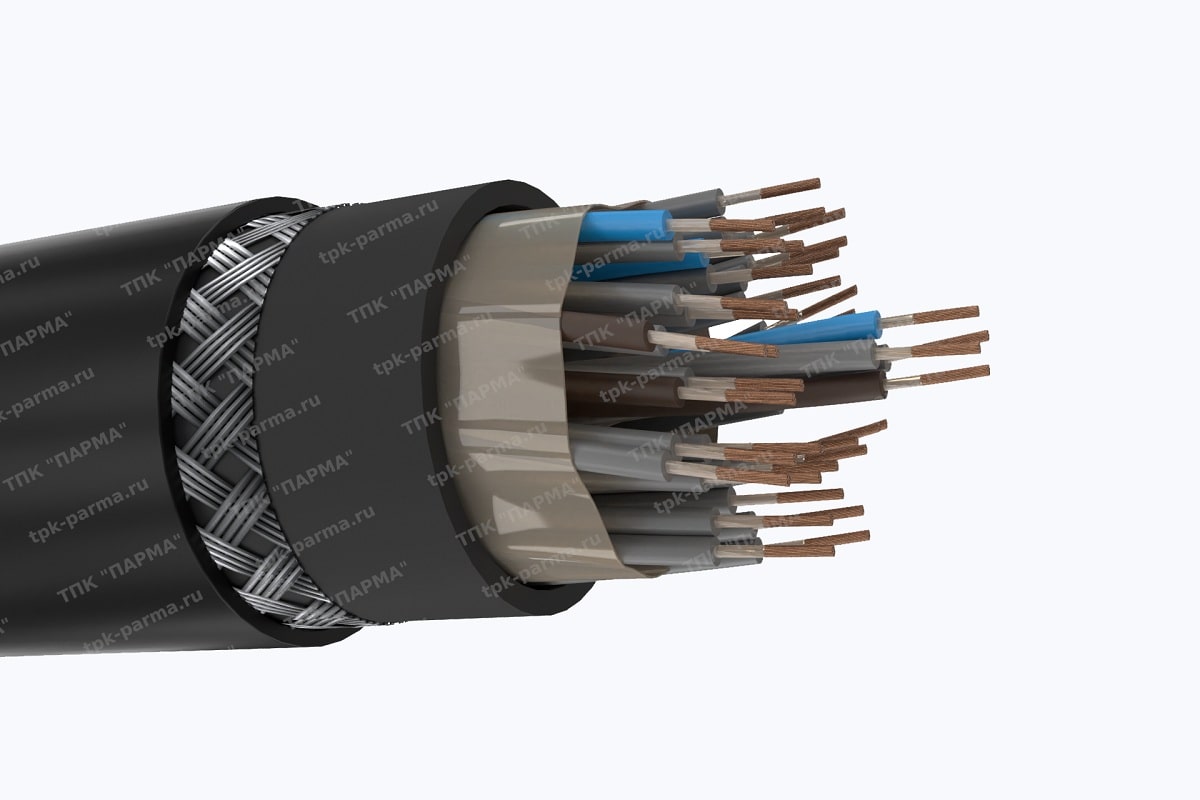 Фотография провода Кабель КНРпТЭк 24(12х2)х1
