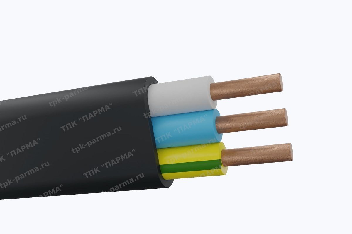 Фотография провода Кабель ВВГнг-LS-П 3х1,5