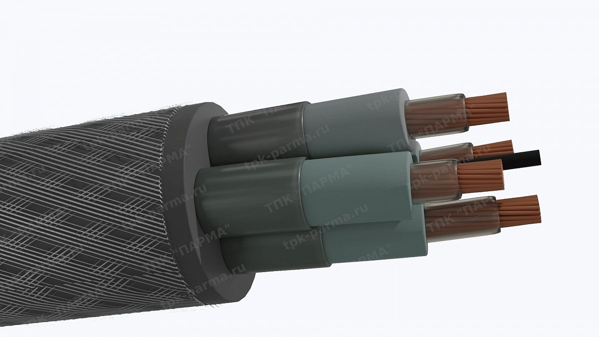 Фотография провода Кабель КРШС-П 3х16+1х6,0+1х4,0