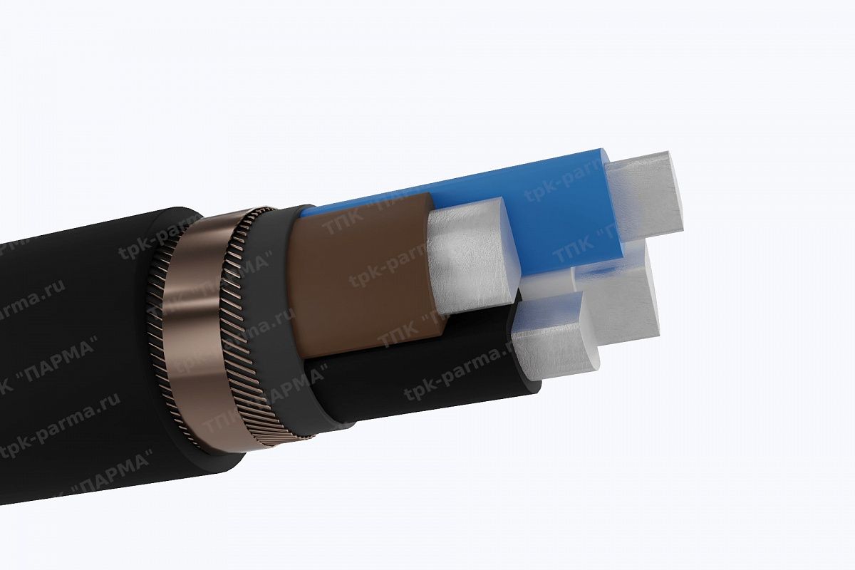 Фотография провода АВВГЭнг(A) 4х70 - 1кВ