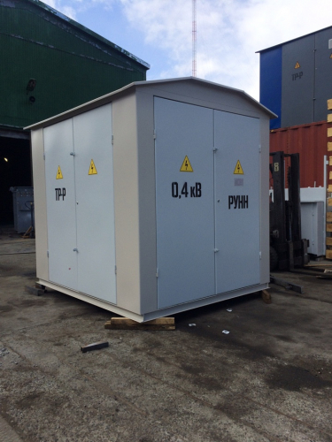 Подстанция трансформаторная КТПН-П-В/К 25/6/0,4 1-РВЗ+2-ВНА ПРОХОДНАЯ