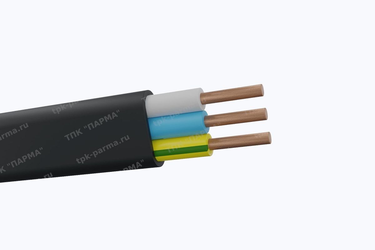 Фотография провода Кабель ПвВГ-П 2х1,5