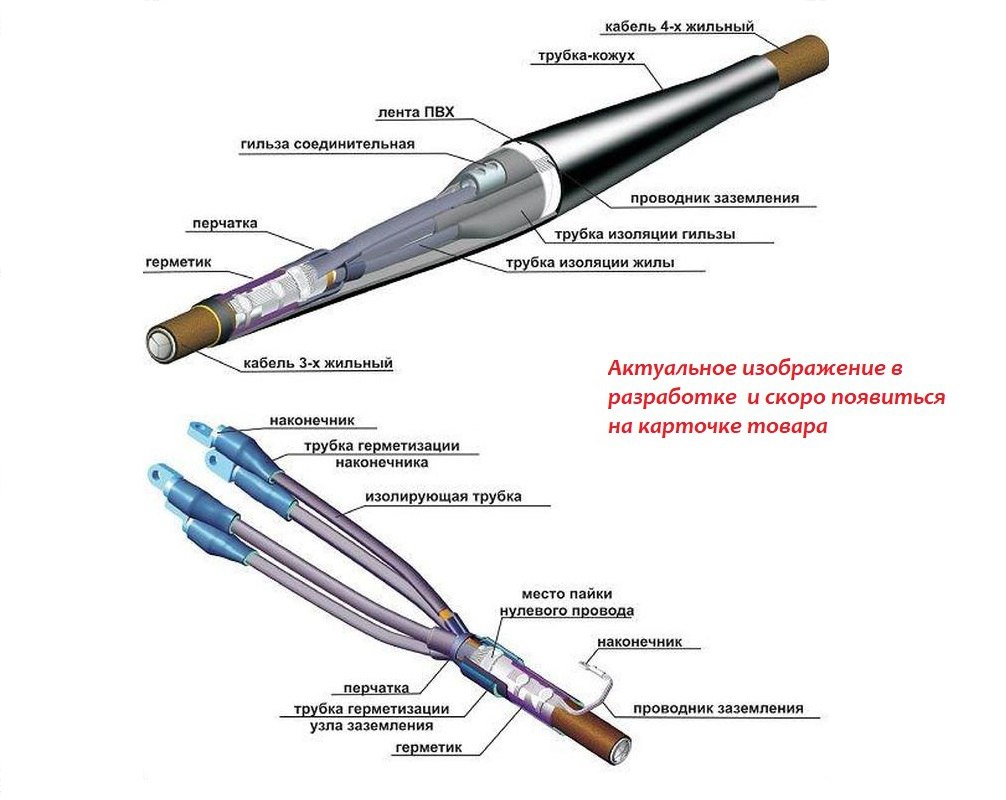 Муфта кабельная 5ПКВНтпБ1-70/120-БН