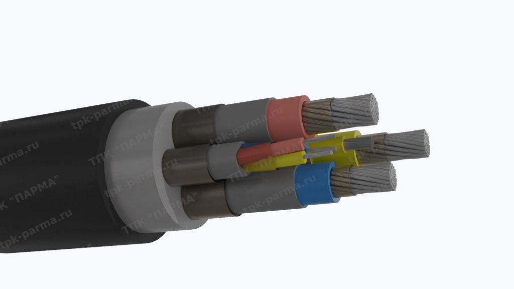 Фотография провода Кабель КГЭТШ-Т 3х120+1х10+3х10