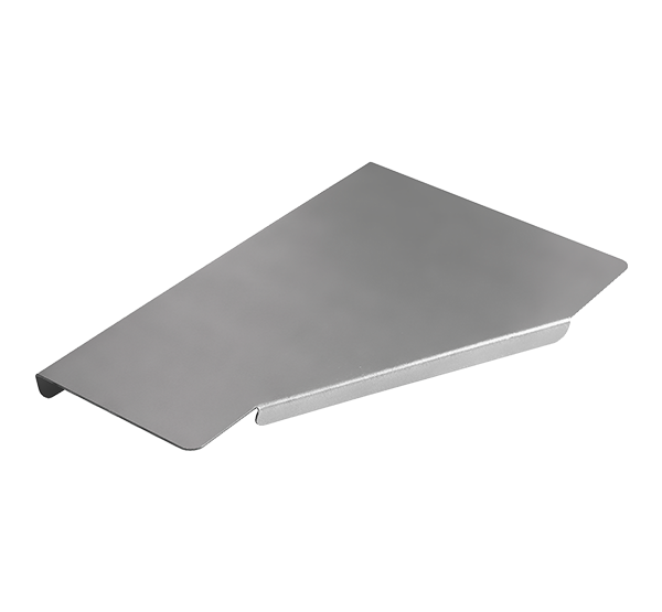 Крышка переходника по ширине правая SKPW300*600*0,8 R INOX